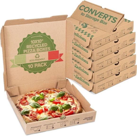 Eco-Friendly Pizza Boxes